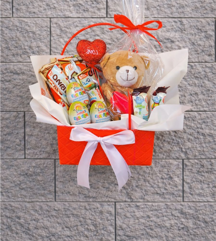 מיני תיק קינדר ודובון